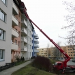 Podb�jen� st�echy cel� ulice Hubrova Brno. Plo�ina Brno Vel�ovsk�